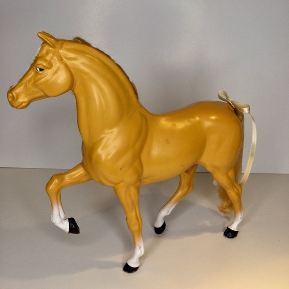 Vintage 1980 Barbie doll’s horse Dallas Golden Palomino #3312 - Picture 6 of 17
